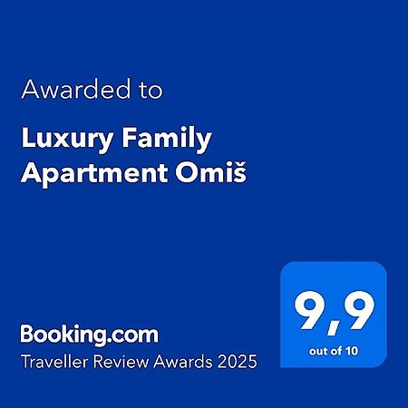Luxury Family Apartment Omiš Buitenkant foto