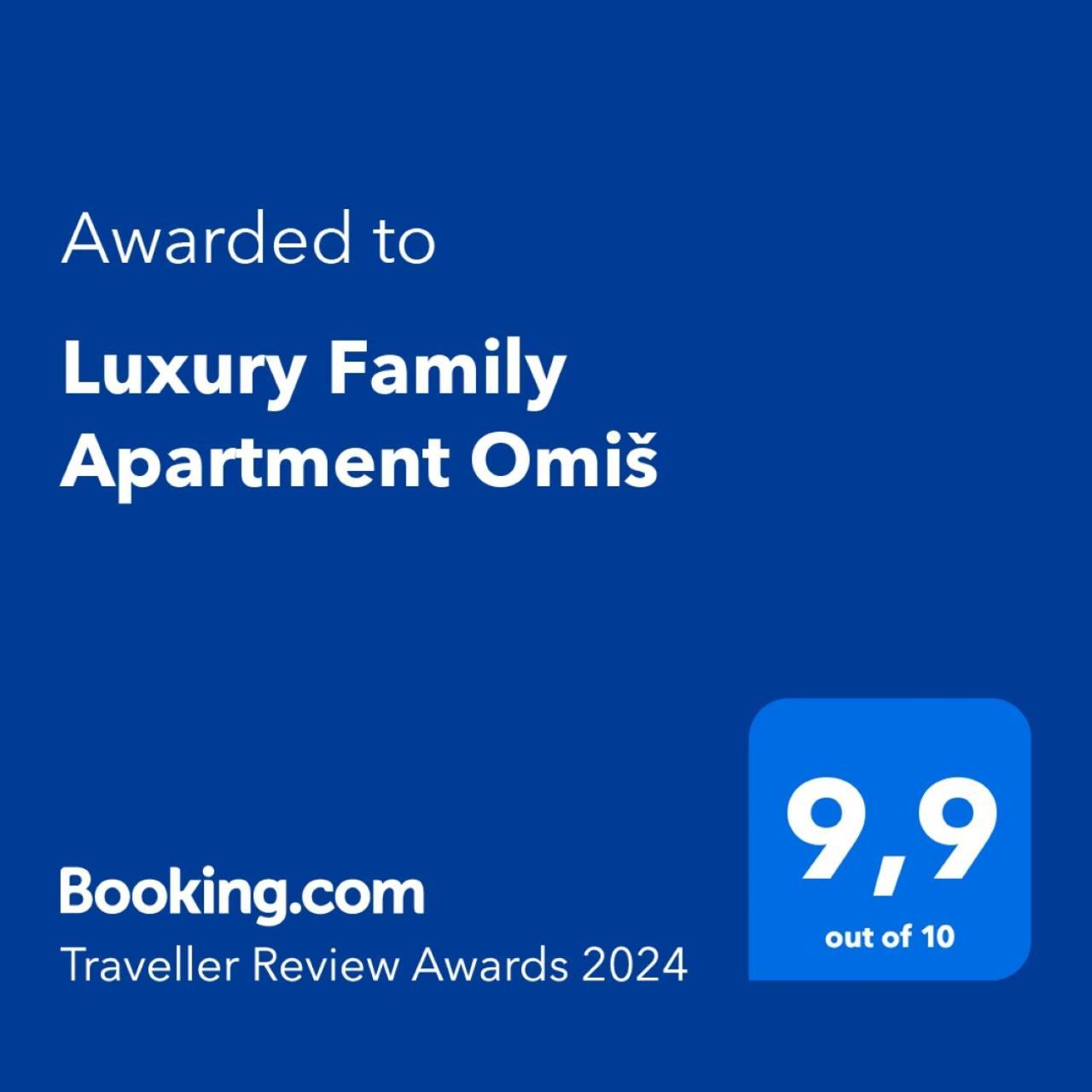 Luxury Family Apartment Omiš Buitenkant foto